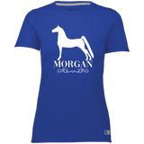MORGAN STYLE 1 (WHITE) 4HORSE 64STTX Ladies’ Essential Dri-Power Tee