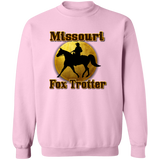MISSOURI FOX TROTTER 1 G180 Crewneck Pullover Sweatshirt