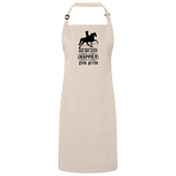 HAPPILY EVER AFTER (TWH Pleasure) Blk RP150 Sustainable Unisex Bib Apron