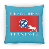 Walking Across Tennessee (Pleasure) ZP16 Medium Square Pillow
