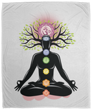 CHAKRAS PLUSH BLANKET (12 STYLES AND SIZES)