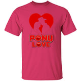 Pony Love G500 5.3 oz. T-Shirt