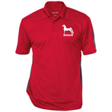 Morgan ST695 Performance Textured Three-Button Polo