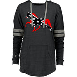 Rebel on the Rail Tennessee Walking Horse Pleasure 229390 Ladies Hooded Low Key Pullover