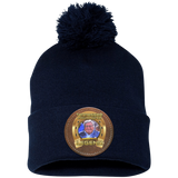 JACK HEFFINGTON (Legends Series) HAT SP15 Pom Pom Knit Cap - Patch