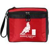 BARREL RACING STYLE 1 (WHITE) 4HORSE BG513 12-Pack Cooler