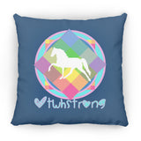 #TWHstrong 3 (Pleasure) ZP14 Small Square Pillow