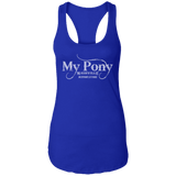 MY PONY NASHVILLE NL1533 Ladies Ideal Racerback Tank