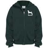 Morgan PC90YZH Youth Full Zip Hoodie