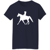Missouri Fox Trotter LADY FINAL ART WHITE G500L Ladies' 5.3 oz. T-Shirt