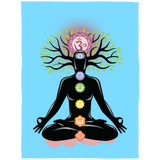 CHAKRAS PLUSH BLANKET (12 STYLES AND SIZES)