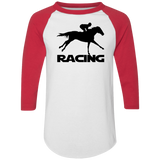 RACING (BLACK) 4HORSE 4420 Colorblock Raglan Jersey