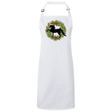 American Saddlebred (Christmas) RP150 Sustainable Unisex Bib Apron