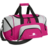 DISCOVERY PLACE LOGO 2023 DESIGN 1 BG99 Colorblock Sport Duffel