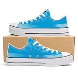 NASHVILLE BRAND SAMARI BLUE Classic Low Top Canvas Shoes