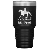 Foxtrotter (SHE FOUND HER LOVE)30oz Insulated Tumbler