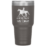 Foxtrotter (SHE FOUND HER LOVE)30oz Insulated Tumbler