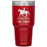Foxtrotter (SHE FOUND HER LOVE)30oz Insulated Tumbler