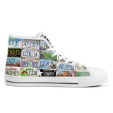 NASHVILLE BRAND I BE TRAVELIN High-Top Canvas Shoes