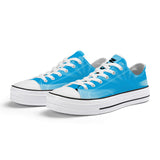 NASHVILLE BRAND SAMARI BLUE Classic Low Top Canvas Shoes