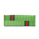 American Saddlebred Aztec Green Ribbed Luxury Women PU Tote Bag - Black