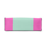 AMERICAN SADDLEBRED PINK AND MINT Luxury Women PU Tote Bag