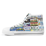 NASHVILLE BRAND I BE TRAVELIN High-Top Canvas Shoes