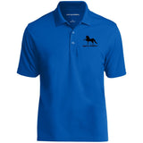 American Saddlebred 2 (black) K110 Dry Zone UV Micro-Mesh Polo - My Pony Store