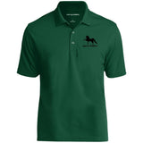 American Saddlebred 2 (black) K110 Dry Zone UV Micro-Mesh Polo - My Pony Store