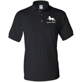 American Saddlebred 2 (white) G880 Jersey Polo Shirt - My Pony Store