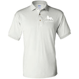 American Saddlebred 2 (white) G880 Jersey Polo Shirt - My Pony Store