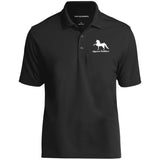 American Saddlebred 2 (white) K110 Dry Zone UV Micro-Mesh Polo - My Pony Store