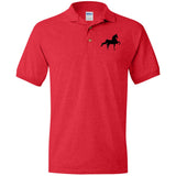 American Saddlebred (black) G880 Jersey Polo Shirt - My Pony Store