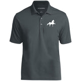 American Saddlebred (white) K110 Dry Zone UV Micro-Mesh Polo - My Pony Store