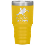 AND SHE FOUND HER LOVE TWH PERF 30oz Insulated Tumbler - My Pony Store