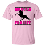 Big Licker for Life Pink G500 5.3 oz. T-Shirt - My Pony Store