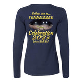 CELEBRATION 2023 TWHNC 1 64LTTX Ladies’ Essential Dri-Power Long Sleeve Tee - My Pony Store